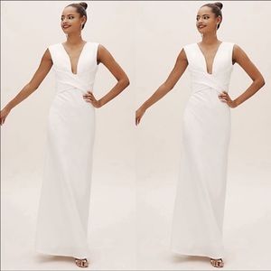 BHLDN Fira Dress in Ivory